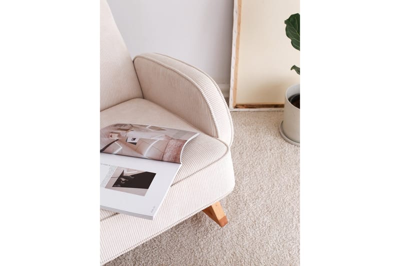 Yoko Fåtölj - Vit - Möbler - Vardagsrum - Stolar & sittmöbler - Snurrstolar & gungstolar