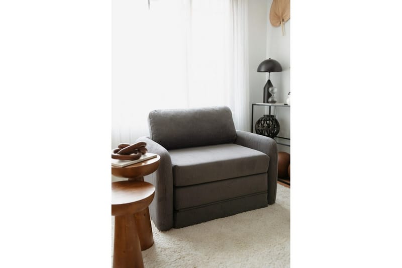 Zalven Bäddfåtölj - Grå - Möbler - Vardagsrum - Bäddsoffor