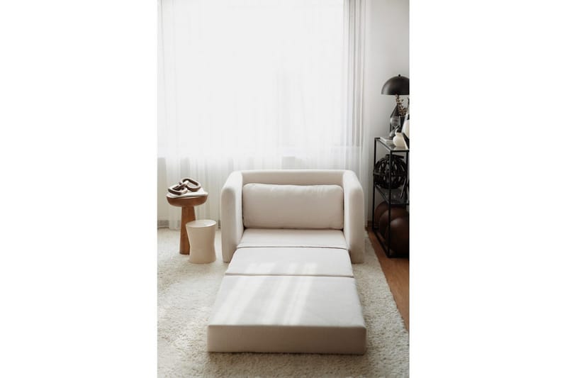 Zalven Bäddfåtölj - Vit - Möbler - Vardagsrum - Bäddsoffor