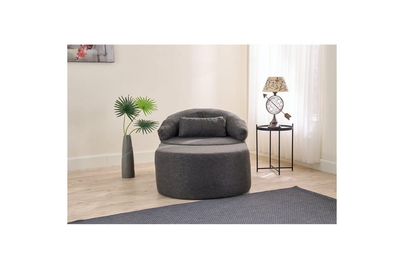 Zevon Bäddfåtölj - Antracit - Möbler - Vardagsrum - Bäddsoffor - Hörnbäddsoffa