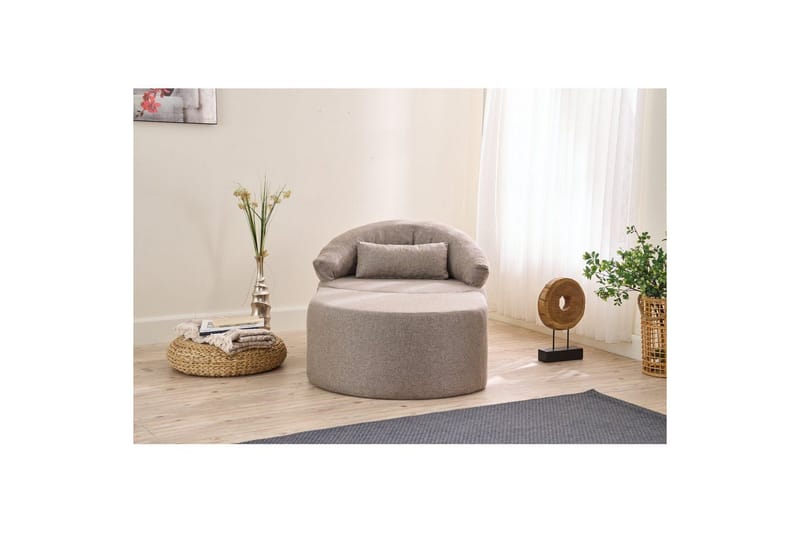 Zevon Bäddfåtölj - Brun - Möbler - Vardagsrum - Bäddsoffor - Hörnbäddsoffa