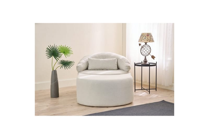 Zevon Bäddfåtölj - Cream - Möbler - Vardagsrum - Bäddsoffor - Hörnbäddsoffa