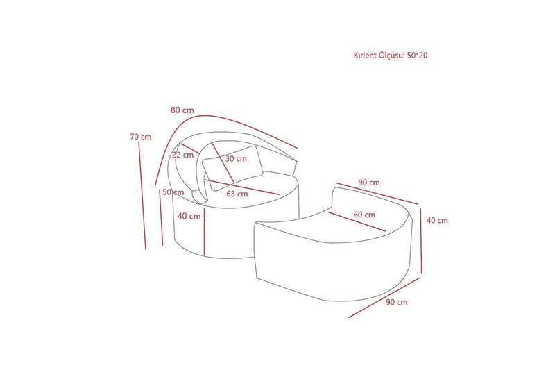 Zevon Bäddfåtölj - Grå - Möbler - Vardagsrum - Bäddsoffor - Hörnbäddsoffa