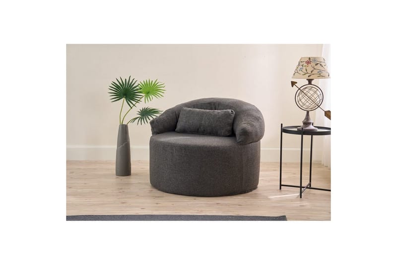 Zevon Fåtölj - Antracit - Möbler - Vardagsrum - Fåtöljer - Fåtölj utan armstöd