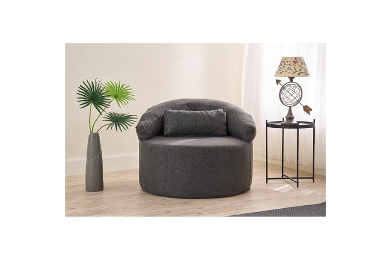 Zevon Fåtölj - Antracit - Möbler - Vardagsrum - Fåtöljer - Fåtölj utan armstöd
