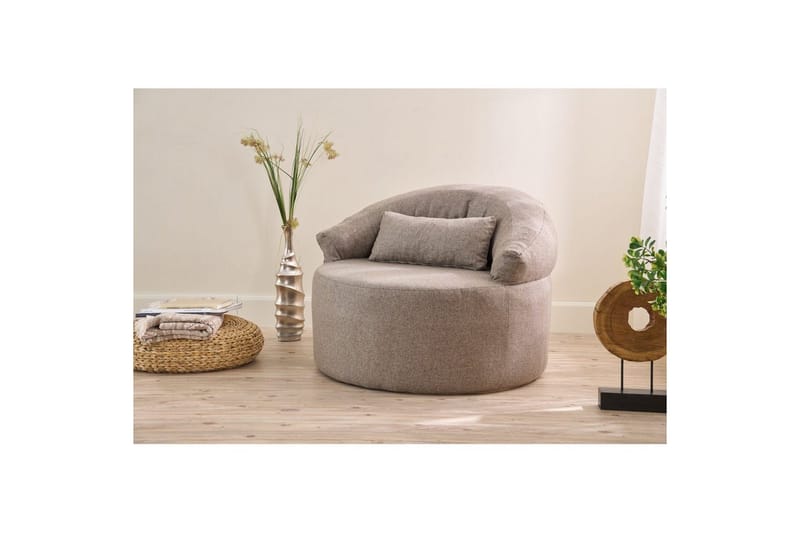 Zevon Fåtölj - Brun - Möbler - Vardagsrum - Fåtöljer - Fåtölj utan armstöd