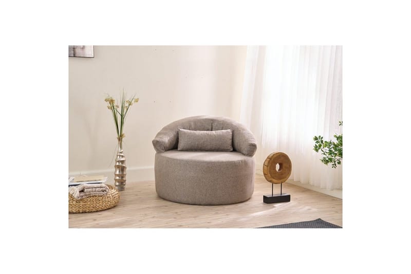 Zevon Fåtölj - Brun - Möbler - Vardagsrum - Fåtöljer - Fåtölj utan armstöd