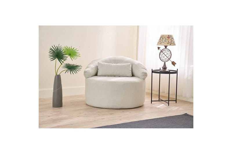 Zevon Fåtölj - Cream - Möbler - Vardagsrum - Fåtöljer - Fåtölj utan armstöd