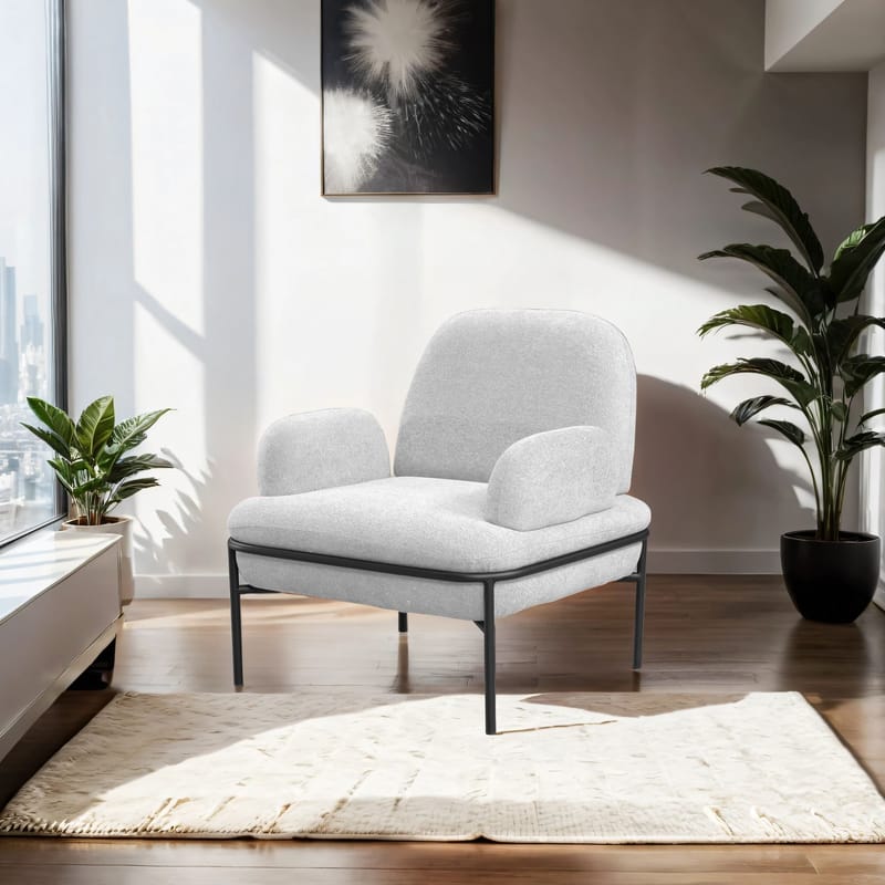 Zyricus Fåtölj Teddy - Vit - Möbler - Vardagsrum - Fåtöljer