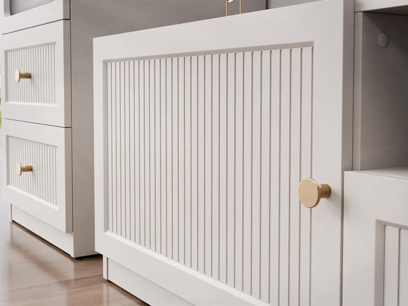 Fayric Möbelset För Vardagsrum - Beige - Möbler - Vardagsrum - Möbelset för vardagsrum