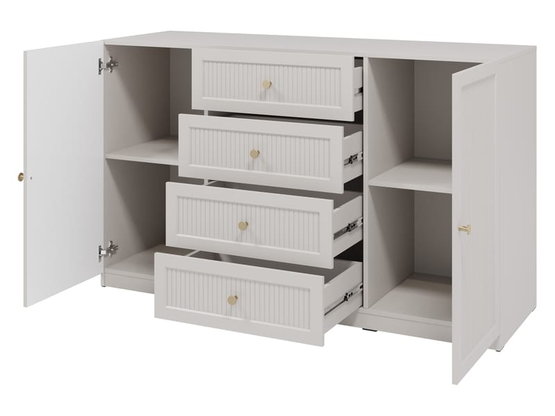 Fayric Möbelset För Vardagsrum - Beige - Möbler - Vardagsrum - Möbelset för vardagsrum