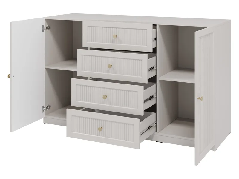 Fayric Möbelset För Vardagsrum - Beige - Möbler - Vardagsrum - Möbelset för vardagsrum