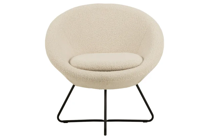 Feeble Loungefåtölj - Beige - Möbler - Vardagsrum - Fåtöljer