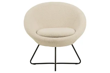Feeble Loungefåtölj - Beige - Möbler - Vardagsrum - Fåtöljer