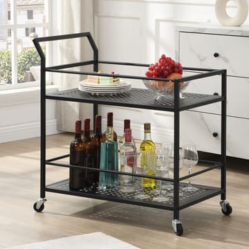 Fenino Serveringsvagn 79 cm - Mattsvart - Möbler - Vardagsrum - Serveringsvagn & drinkvagn
