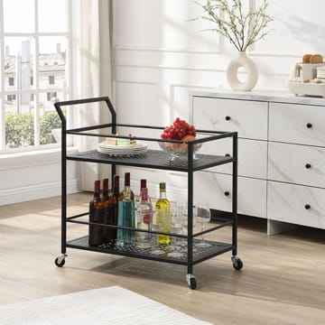 Fenino Serveringsvagn 79 cm - Mattsvart - Möbler - Vardagsrum - Serveringsvagn & drinkvagn