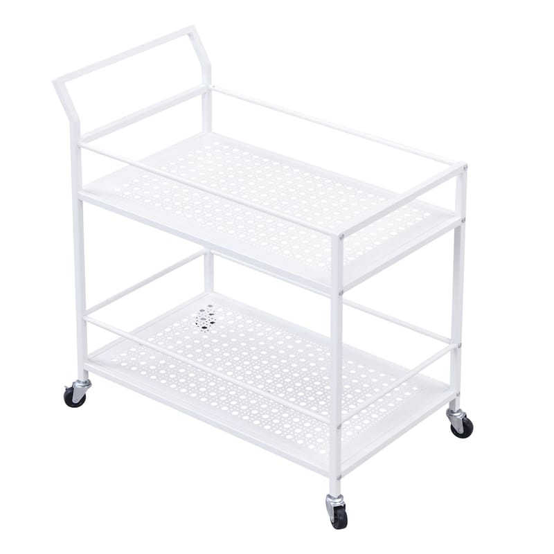 Fenino Serveringsvagn 79 cm - Mattvit - Möbler - Vardagsrum - Serveringsvagn & drinkvagn