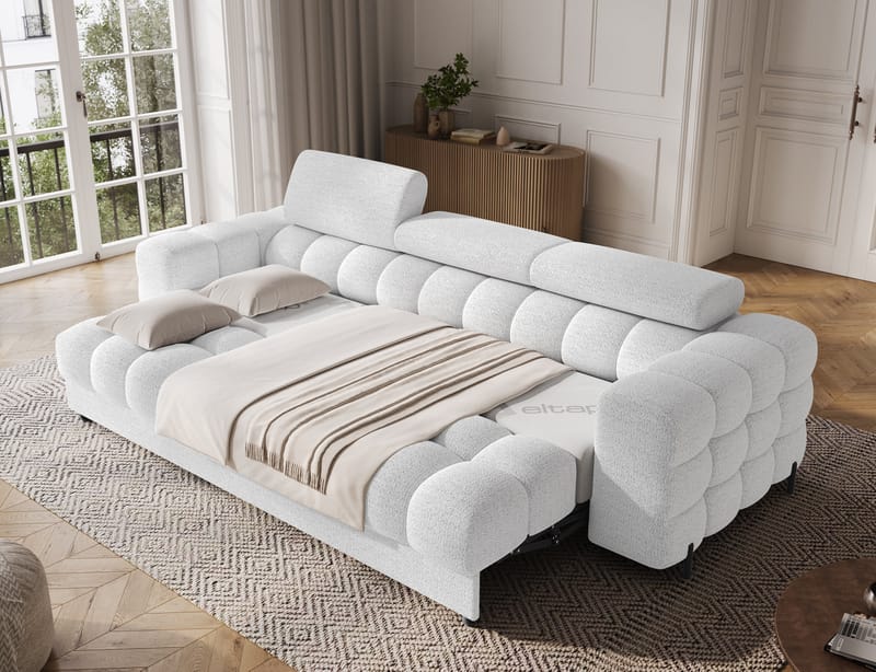 Festello 3-sits Bubblig Bäddsoffa - Royal 01 - Möbler - Vardagsrum - Bäddsoffor