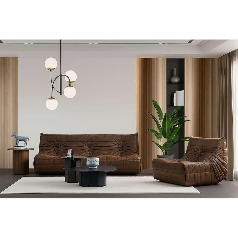 Feylorin Loungefåtölj - Chokladbrun - Möbler - Vardagsrum - Fåtöljer