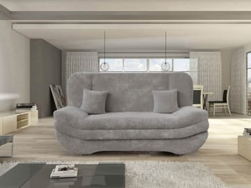 Figurelle 3-sits Bäddsoffa - grå - Möbler - Vardagsrum - Bäddsoffor