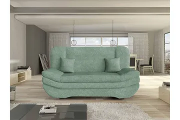 Figurelle Bäddsoffa 2-sits i Bouclé - Grön - Möbler - Vardagsrum - Bäddsoffor