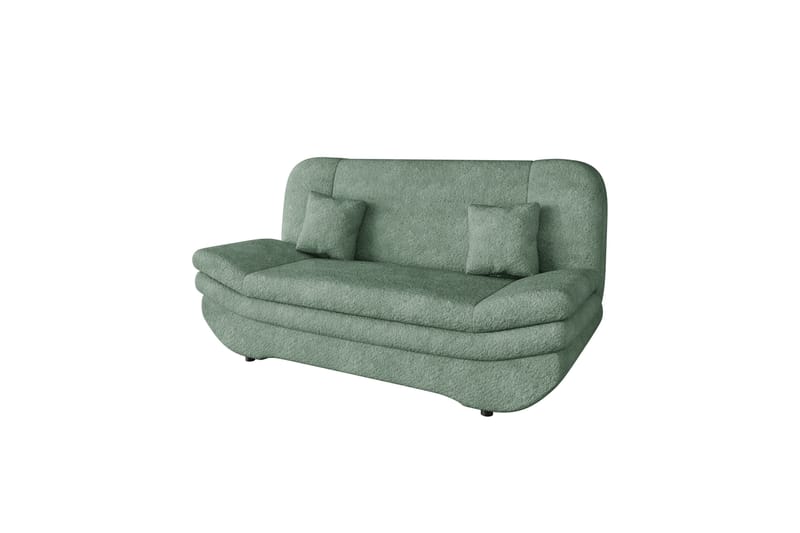 Figurelle Bäddsoffa 2-sits i Bouclé - Grön - Möbler - Vardagsrum - Bäddsoffor