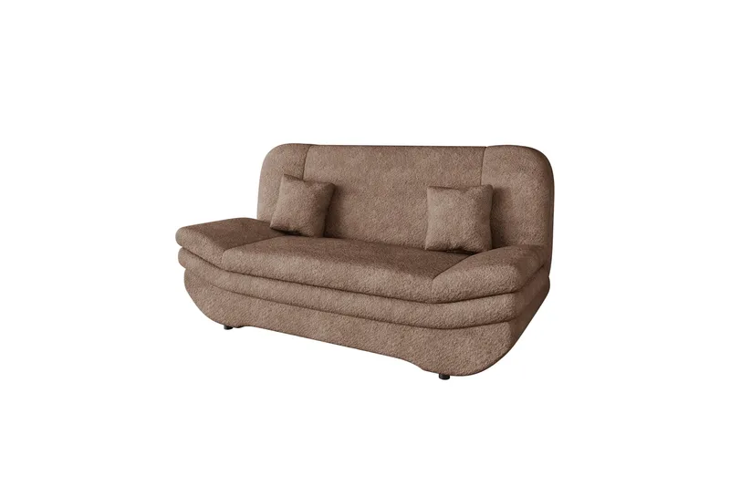 Figurelle Bäddsoffa 2-sits i Bouclé - Rosa - Möbler - Vardagsrum - Bäddsoffor