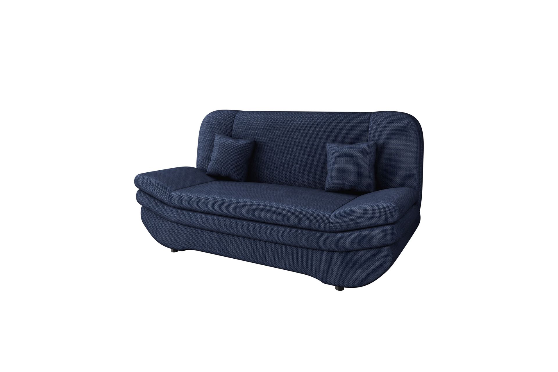 Figurelle Bäddsoffa 2-sits i Chenille - Blå - Möbler - Vardagsrum - Bäddsoffor