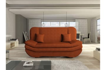 Figurelle Bäddsoffa 2-sits i Chenille - Orange - Möbler - Vardagsrum - Bäddsoffor