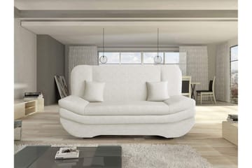 Figurelle Bäddsoffa 2-sits i Chenille - Vit - Möbler - Vardagsrum - Bäddsoffor