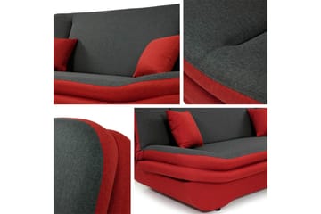 Figurelle Bäddsoffa 2-sits i Chenille - Vit - Möbler - Vardagsrum - Bäddsoffor