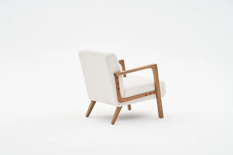 Finegard Fåtölj - Creme - Möbler - Vardagsrum - Fåtöljer