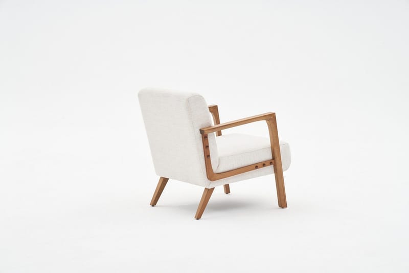 Finegard Fåtölj - Creme - Möbler - Vardagsrum - Fåtöljer