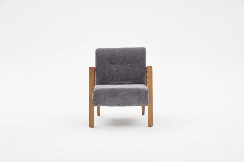 Finegard Fåtölj - Grå - Möbler - Vardagsrum - Fåtöljer