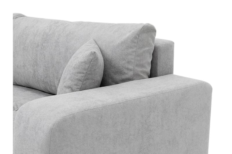 Flo 3-sits Bäddsoffa med Förvaring i Tyg - Vit - Möbler - Vardagsrum - Bäddsoffor