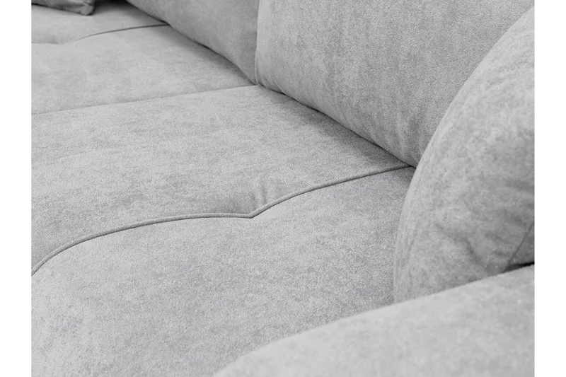 Flo Bäddsoffa 3-sits i Plysch - Beige - Möbler - Vardagsrum - Bäddsoffor