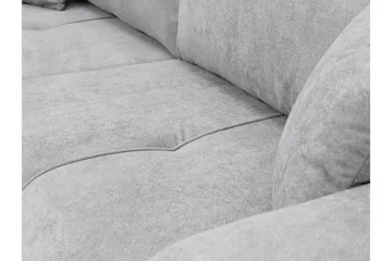 Flo Bäddsoffa 3-sits i Plysch - Gul - Möbler - Vardagsrum - Bäddsoffor