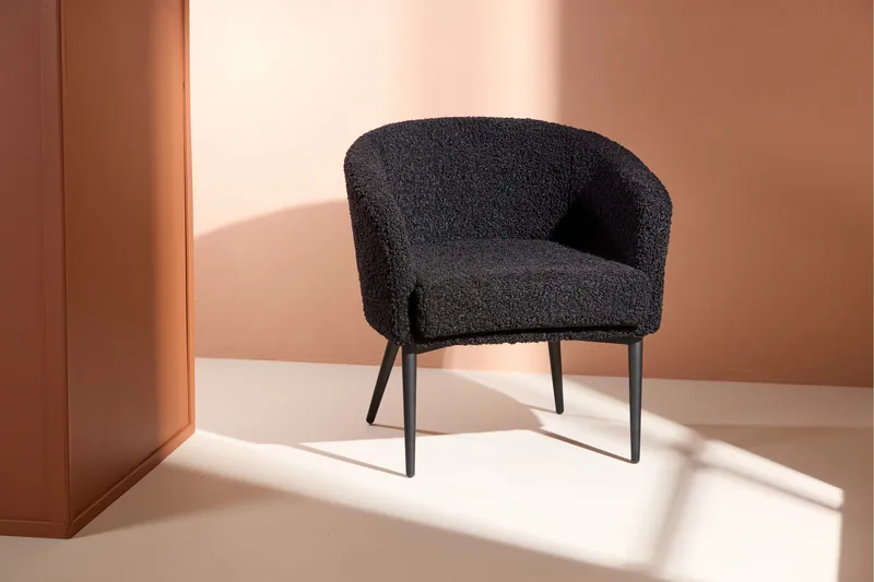 Fluffy Fåtölj - Svart - Möbler - Vardagsrum - Fåtöljer
