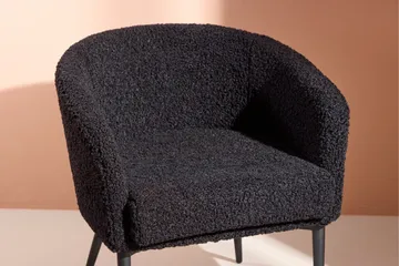 Fluffy Fåtölj - Svart - Möbler - Vardagsrum - Fåtöljer
