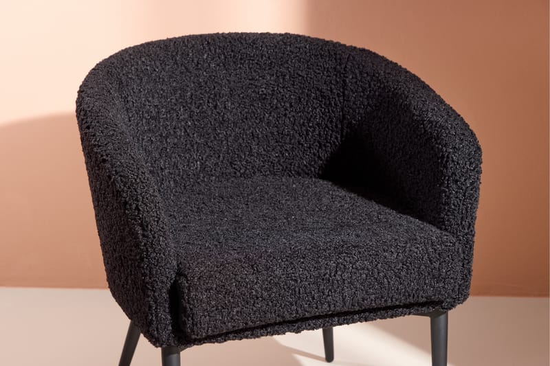Fluffy Fåtölj - Svart - Möbler - Vardagsrum - Fåtöljer