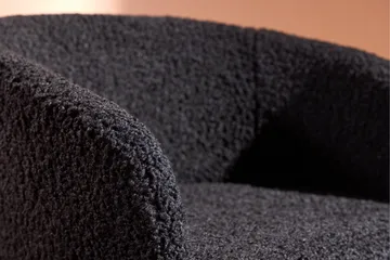 Fluffy Fåtölj - Svart - Möbler - Vardagsrum - Fåtöljer