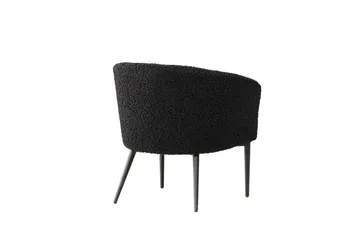 Fluffy Fåtölj - Svart - Möbler - Vardagsrum - Fåtöljer