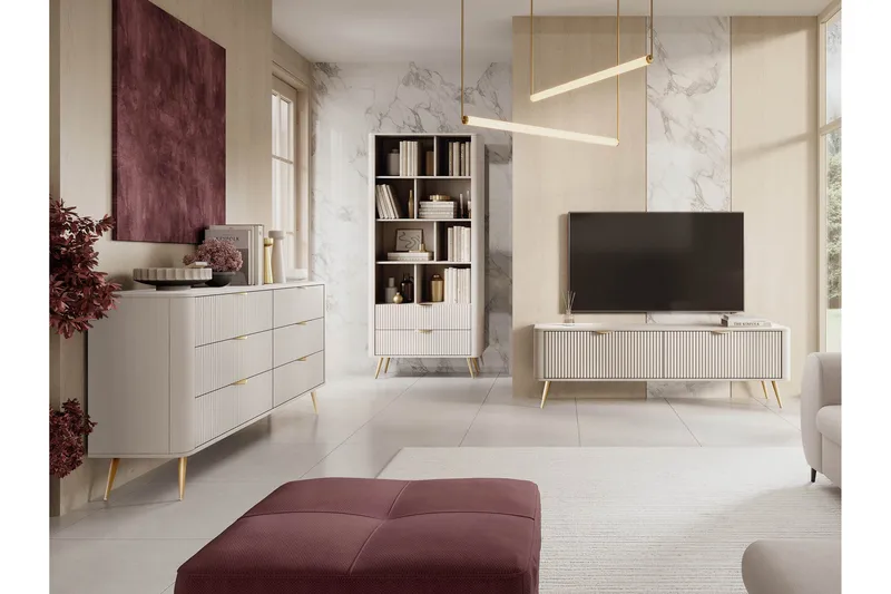 Forba Möbelset För Vardagsrum - Beige - Möbler - Vardagsrum - Möbelset för vardagsrum