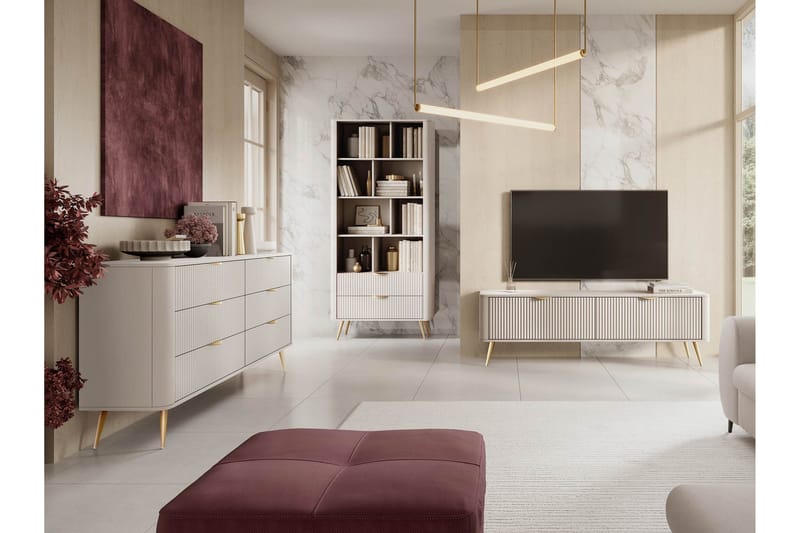 Forba Möbelset För Vardagsrum - Beige - Möbler - Vardagsrum - Möbelset för vardagsrum