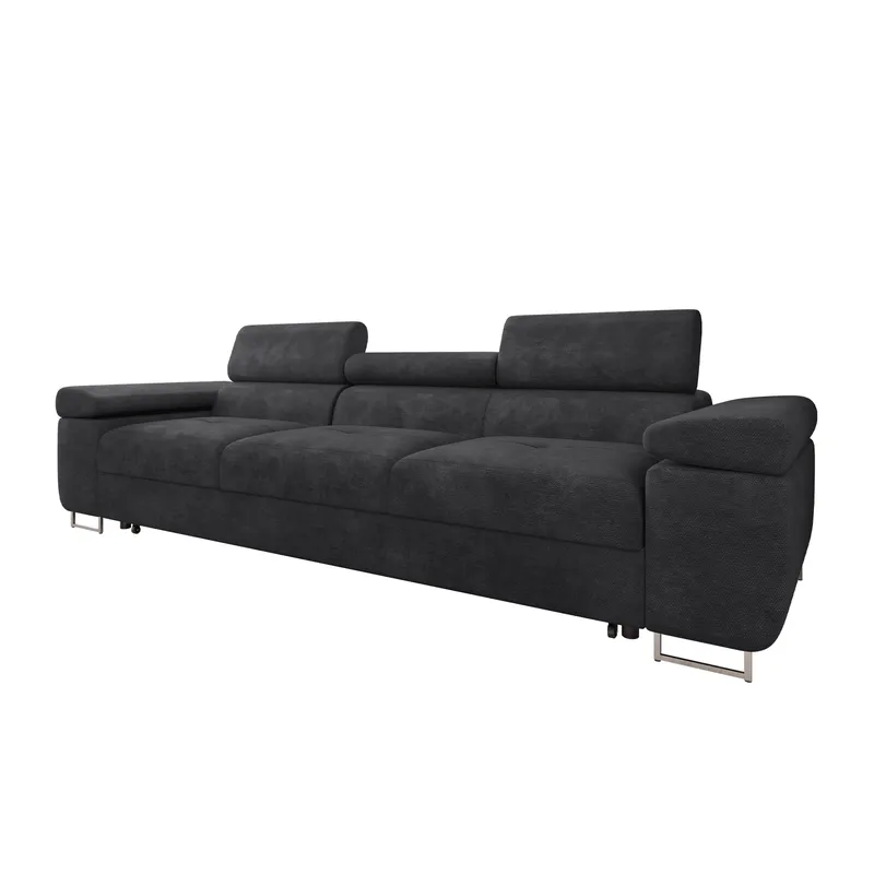Gabina 3-sits Soffa - svart - Möbler - Vardagsrum - Bäddsoffor