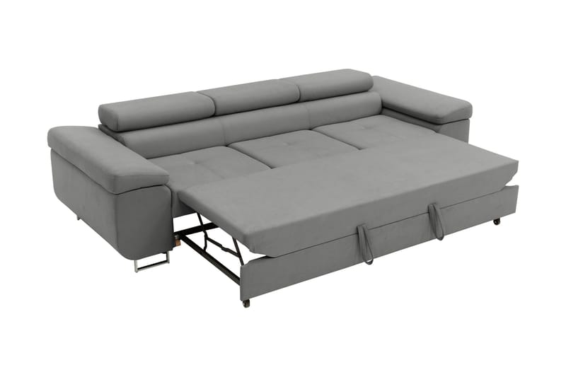 Gabina Bäddsoffa 3-sits i Chenille - Vit - Möbler - Vardagsrum - Bäddsoffor