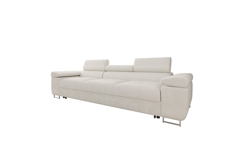 Gabina Bäddsoffa 3-sits i Chenille, Vit