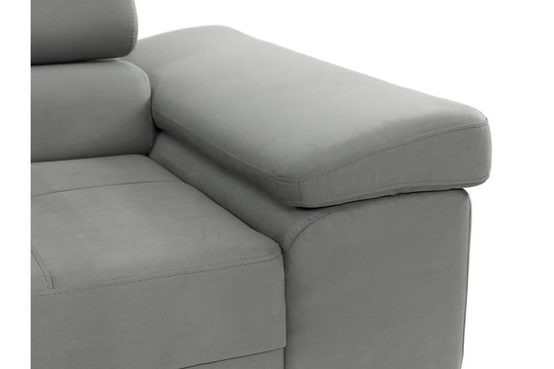 Gabina Bäddsoffa 3-sits i Konstläder - Svart/Mörkgrå - Möbler - Vardagsrum - Bäddsoffor