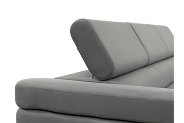 Gabina Bäddsoffa 3-sits i Plysch - Svart - Möbler - Vardagsrum - Bäddsoffor