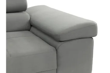 Gabina Bäddsoffa 3-sits i Plysch - Svart - Möbler - Vardagsrum - Bäddsoffor